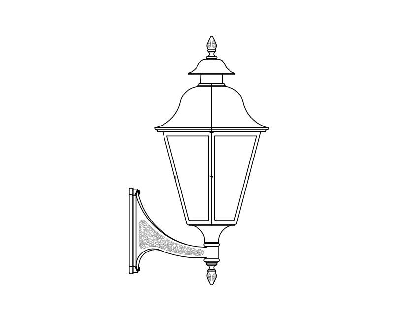 Grande Manor LED, aluminum, Wall Mount, opal acrylic, (3) 12.4W LED, 3000K or 4000K, 120V